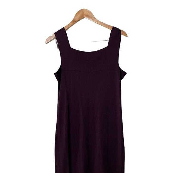 Sarah Pacini Purple Viscose Blend Sweater Tunic Dress 1 2 - Picture 2 of 5